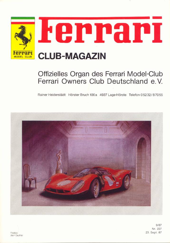 Image for Ferrari Model Club issue 237