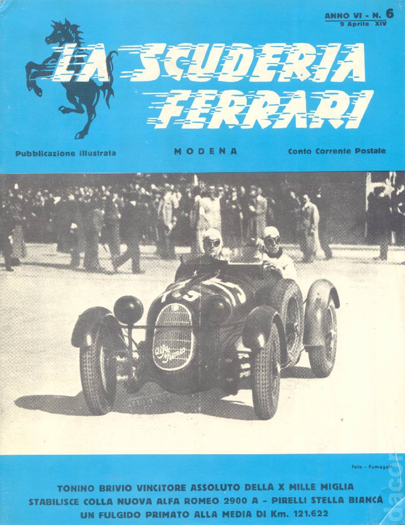 Image for La Scuderia Ferrari issue 6