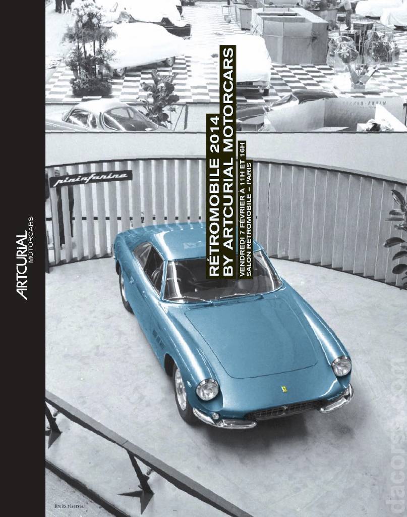 Event Poster for Artcurial | R&eacute;tromobile 2014 &amp; Solo Alfa