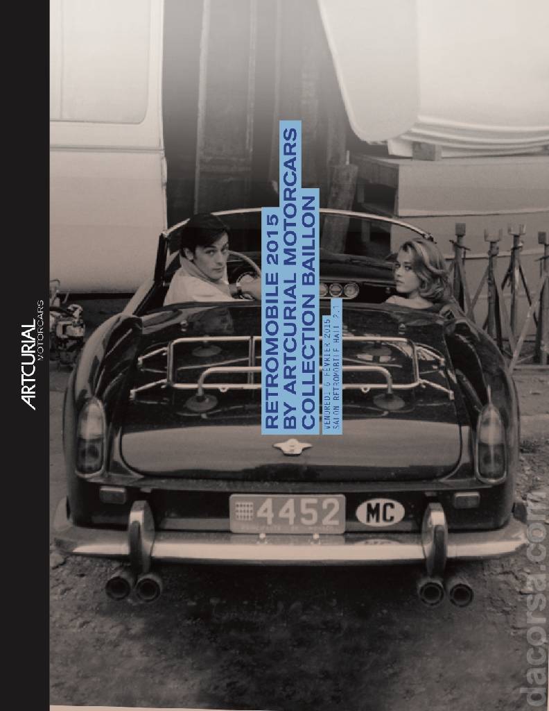 Event Poster for Artcurial | R&eacute;tromobile 2015