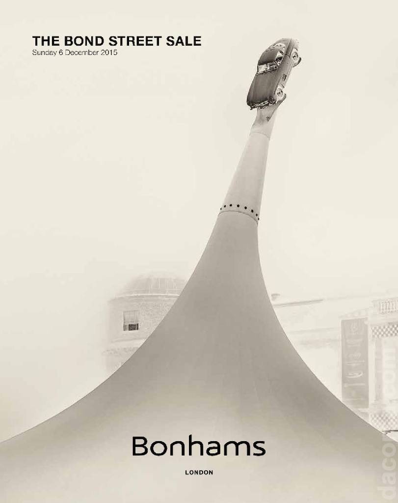 Event Poster for (22729) Bonhams | The Bond Street Motor Car Sale