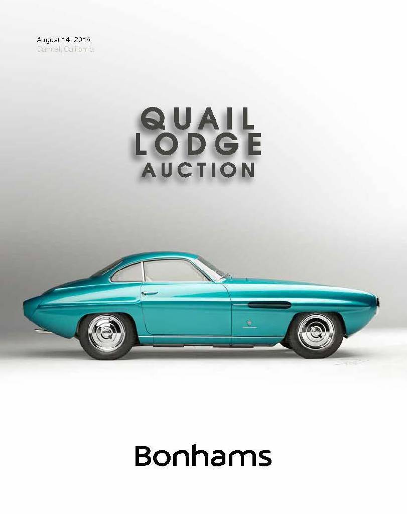 Event Poster for (22792) Bonhams | Quail Lodge Auction