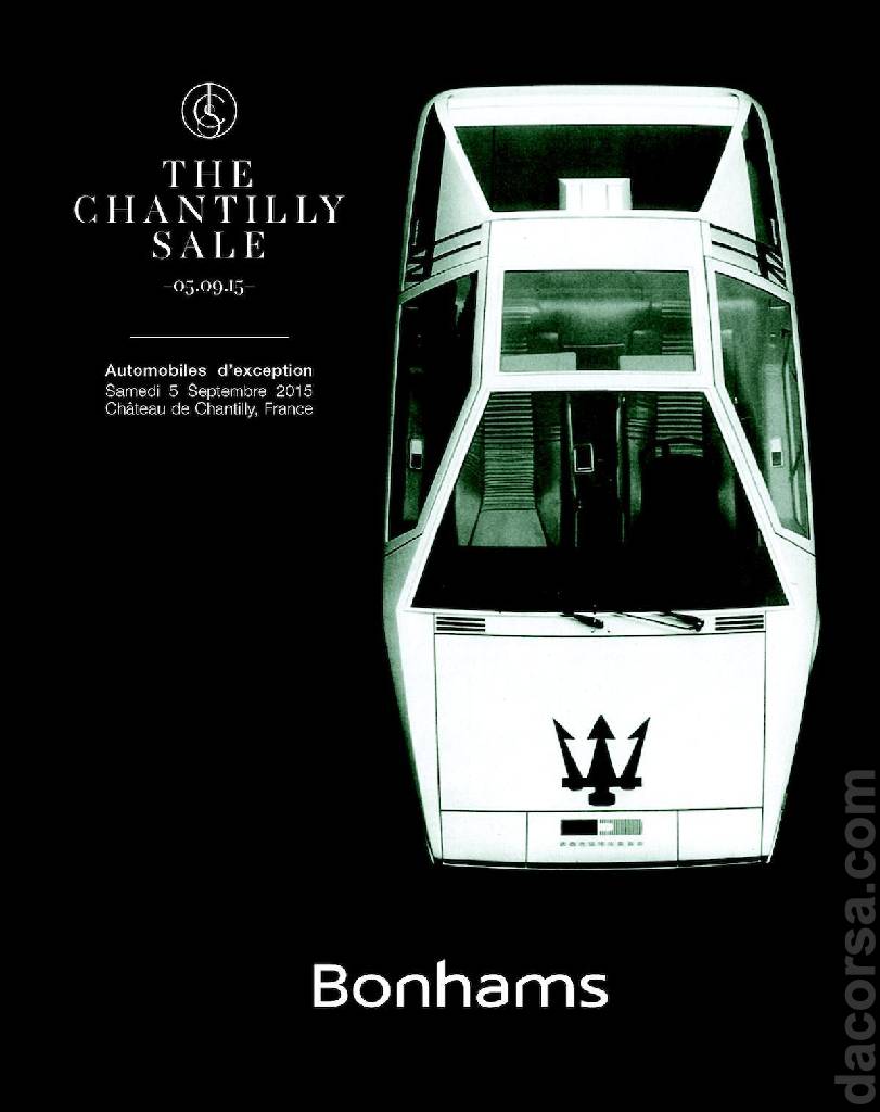 Event Poster for (23127) Bonhams | The Chantilly Sale