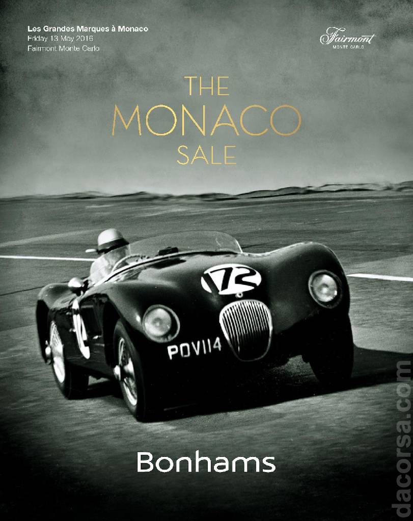 Event Poster for (23591) Bonhams | Les Grandes Marques &agrave; Monaco