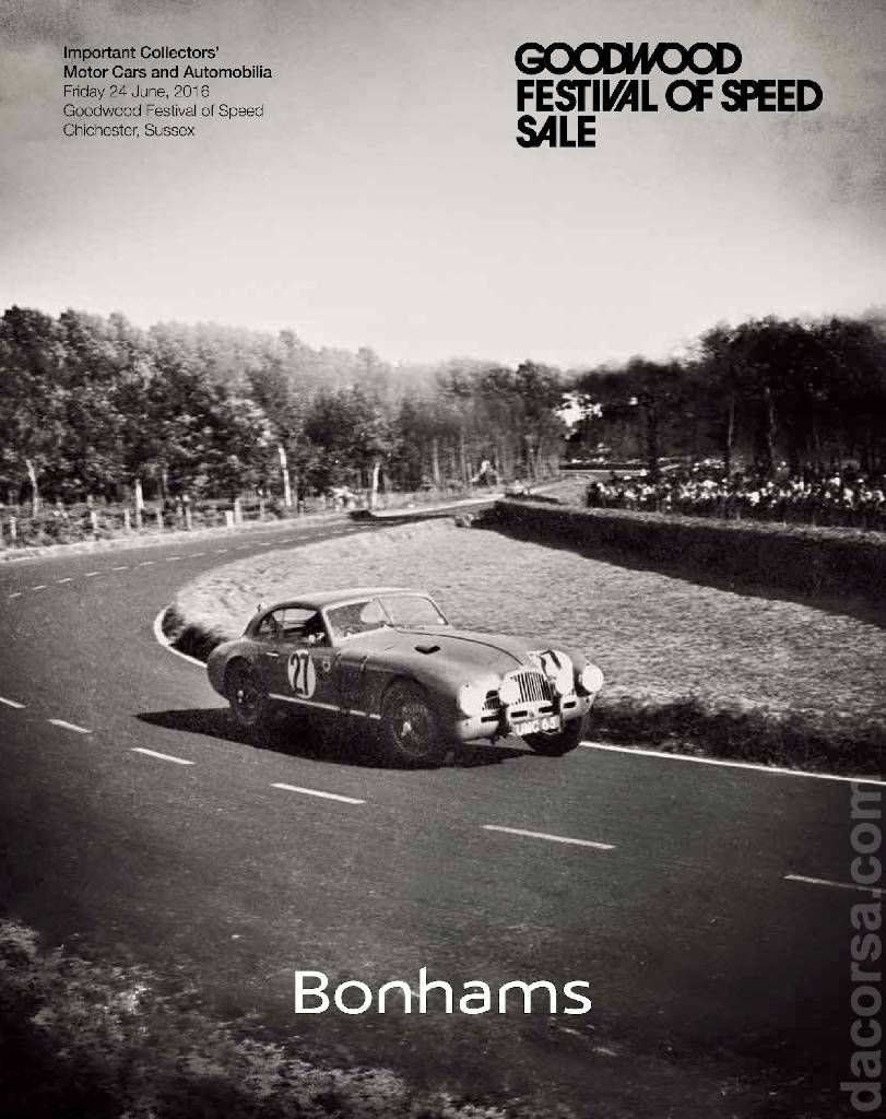 Event Poster for (23593) Bonhams | Goodwood Festival of Speed Sale