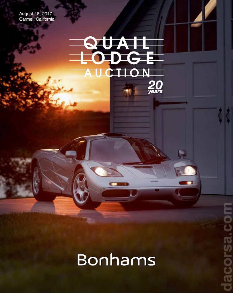 Event Poster for (23977) Bonhams | Quail Lodge Auction