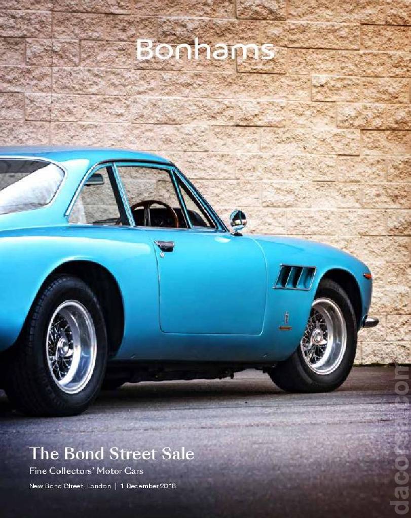 Event Poster for (24880) Bonhams | The Bond Street Sale