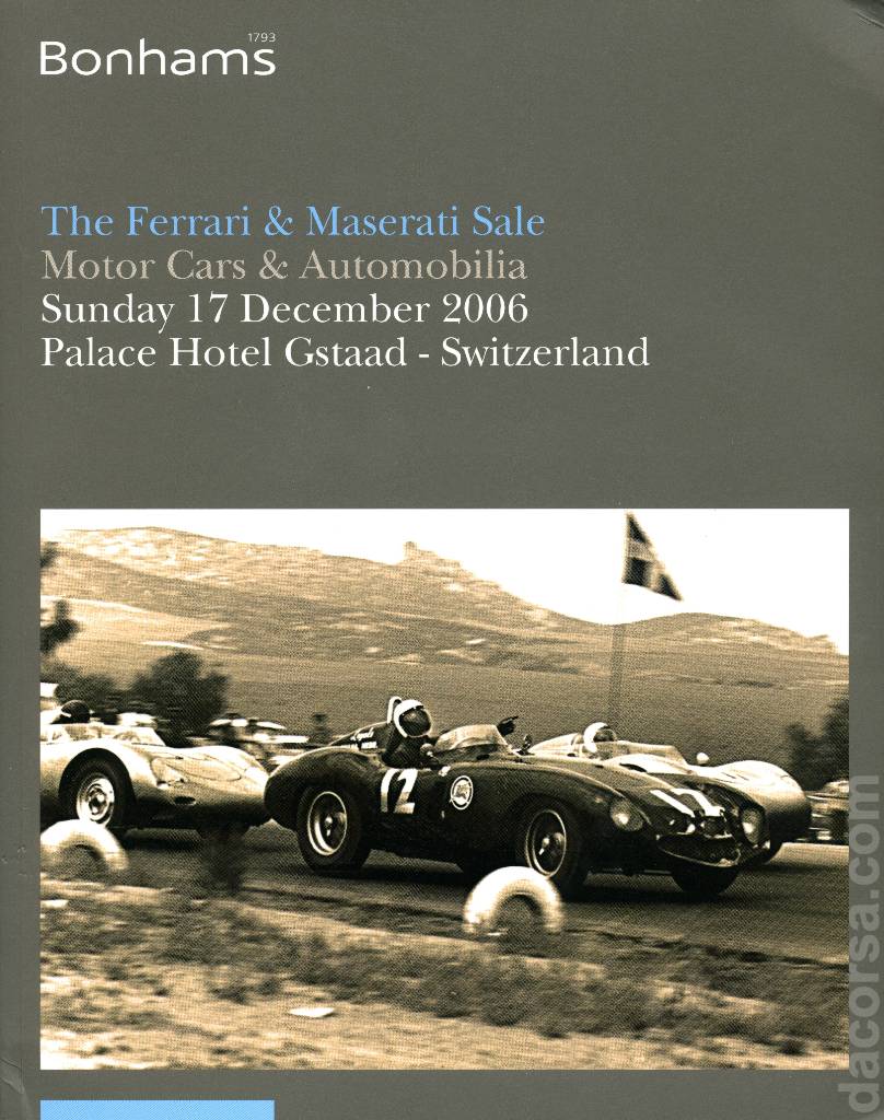 Image representing (14486) Bonhams | The Ferrari &amp; Maserati Sale