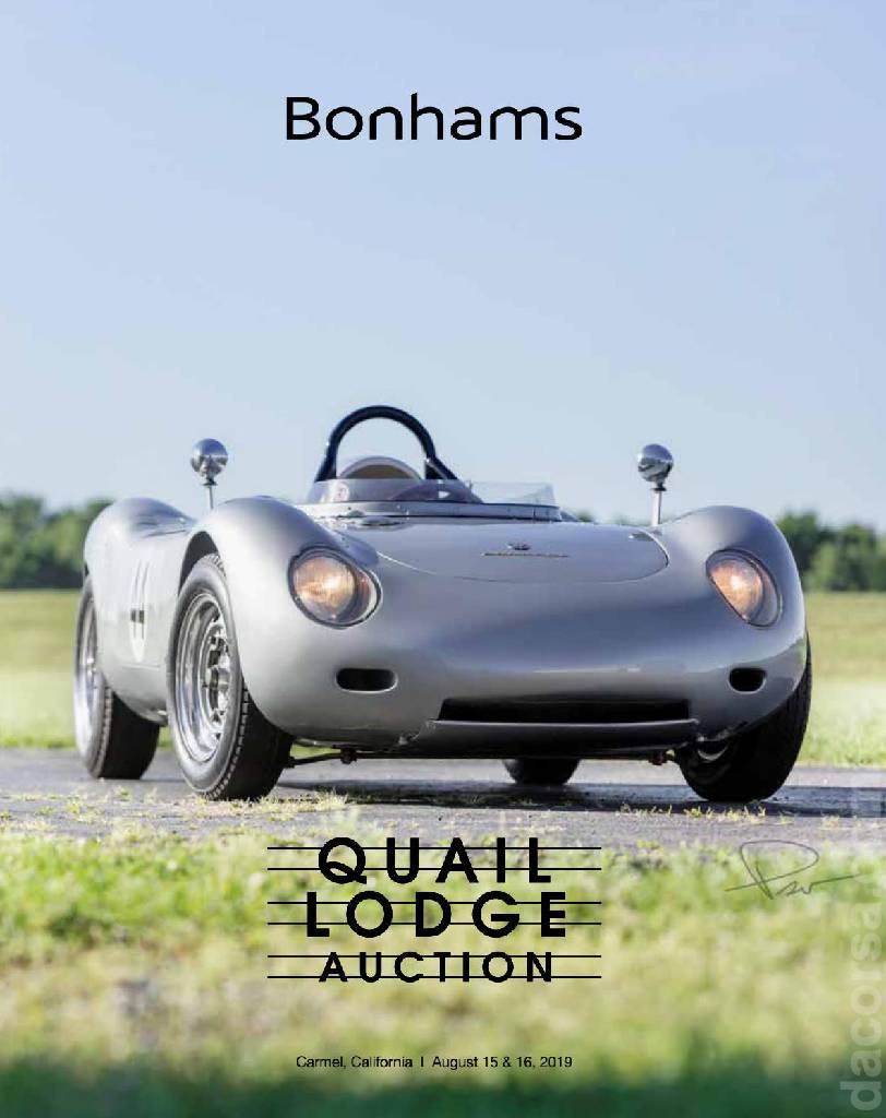 Image representing (25221) Bonhams | Quail Lodge Auction