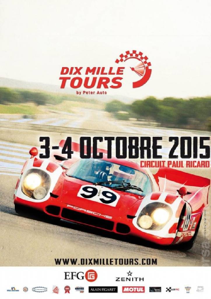 Event Poster for Dix Mille Tours du Castellet 2015