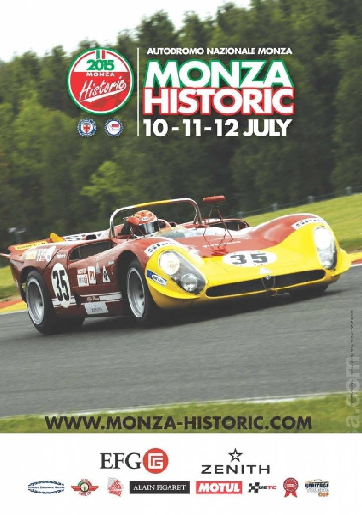 Event Poster for Monza-Historic 2015