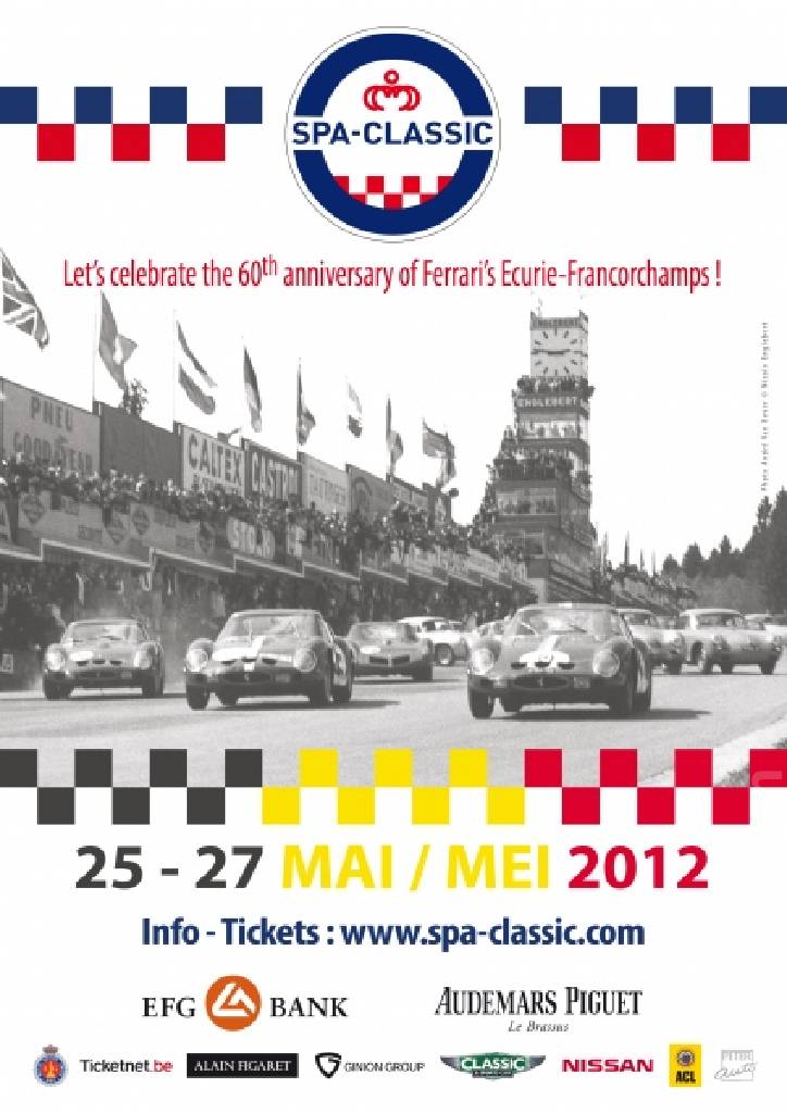 Event Poster for Spa-Classic 2012