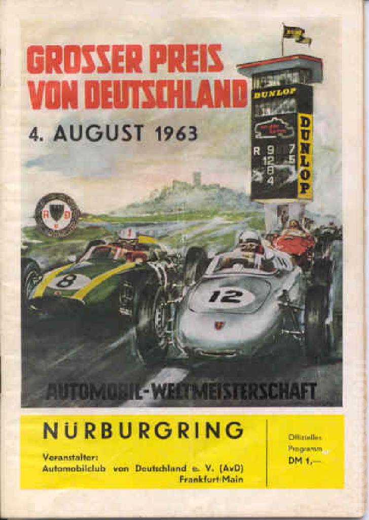 Image representing Grosser Preis von Deutschland 1963