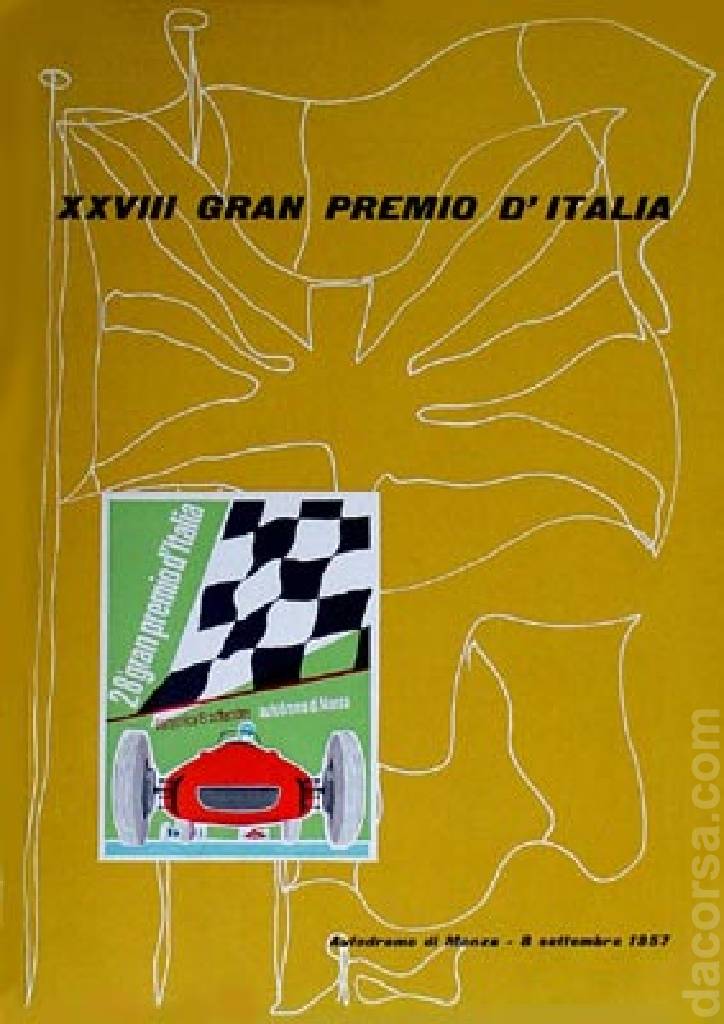 Image representing XXVII Gran Premio d'Italia 1957