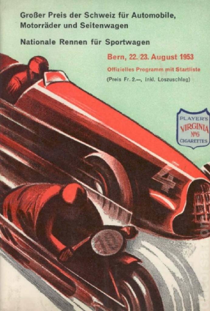 Image representing Gro&szlig;er Preis der Schweiz f&uuml;r Automobile 1953