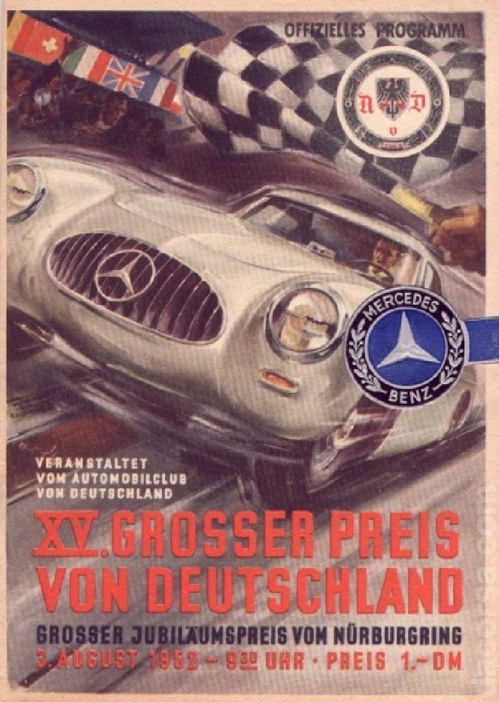 Image representing XV. Grosser Preis von Deutschland 1952