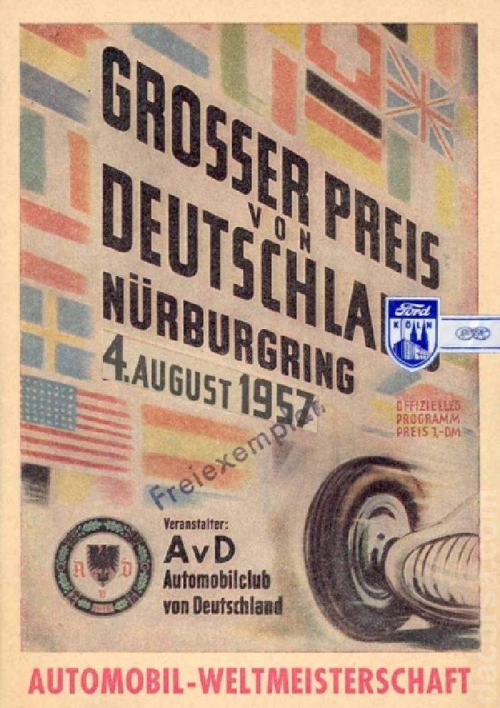 Image representing Grosser Preis von Deutschland 1957