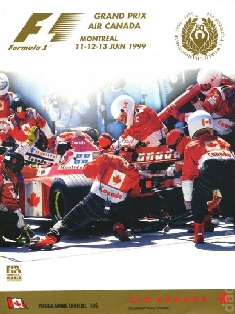 Image representing Air Canada Grand Prix du Canada 1999