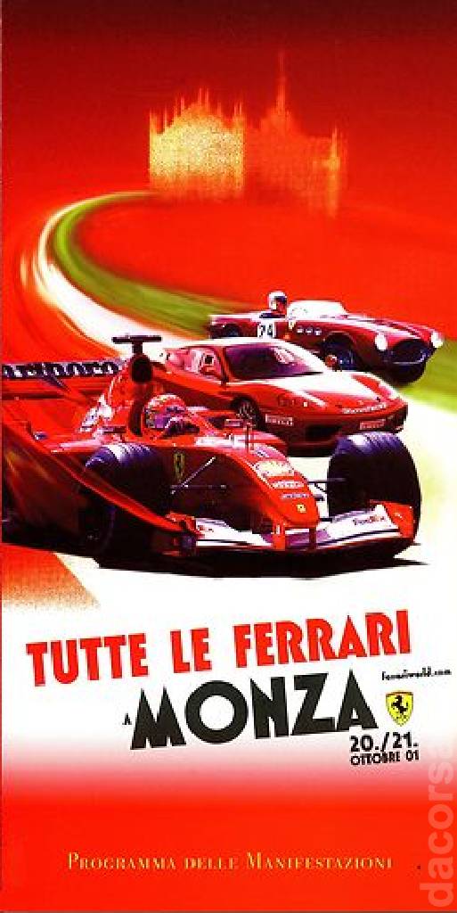 Image representing Ferrari Challenge International | Tutte le Ferrari a Monza 2001
