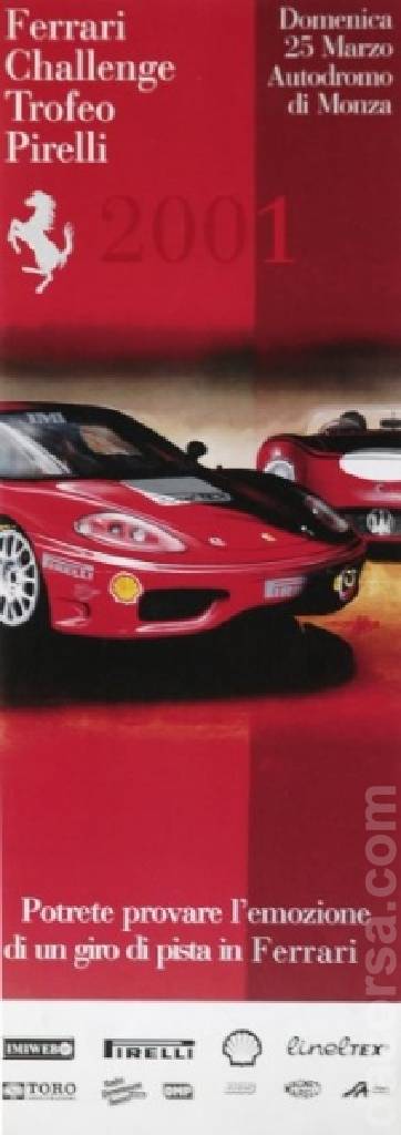 Image representing Ferrari Challenge Europa Sud 2001