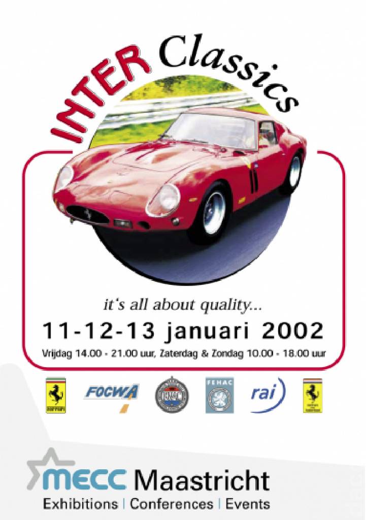 Event Poster for InterClassics &amp; TopMobiel 2002