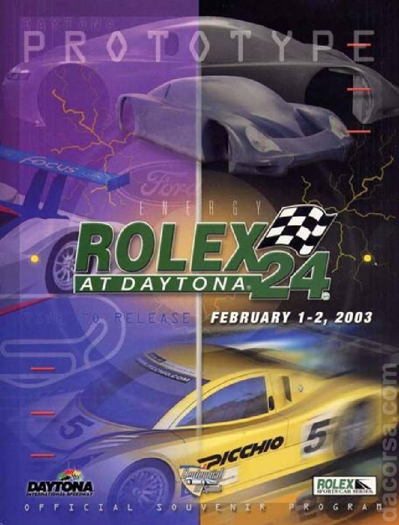 Image representing Rolex 24 at Daytona 2003