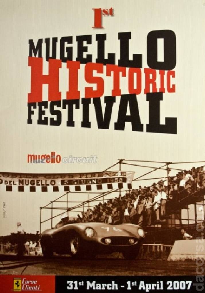 Image representing 1st Mugello Historic Festival
