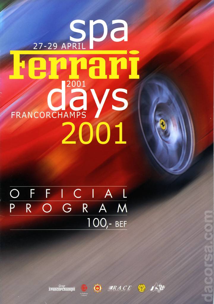 Image representing 13. Spa Ferrari Days | Historic Challenge