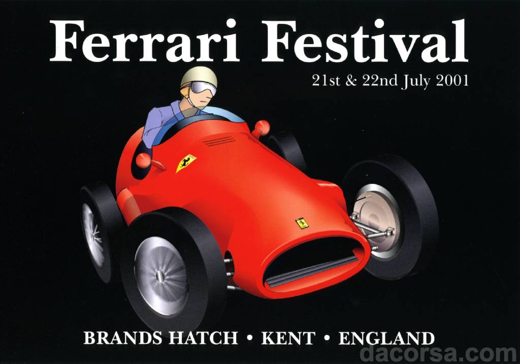 Event Poster for Ferrari Festival 2001