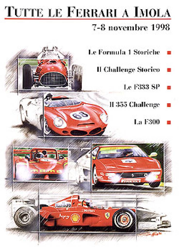 Event Poster for Ferrari Historic Challenge | Finali Mondiali 1998