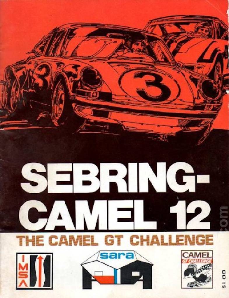 Event Poster for Sebring-Camel 12 Hours 1973