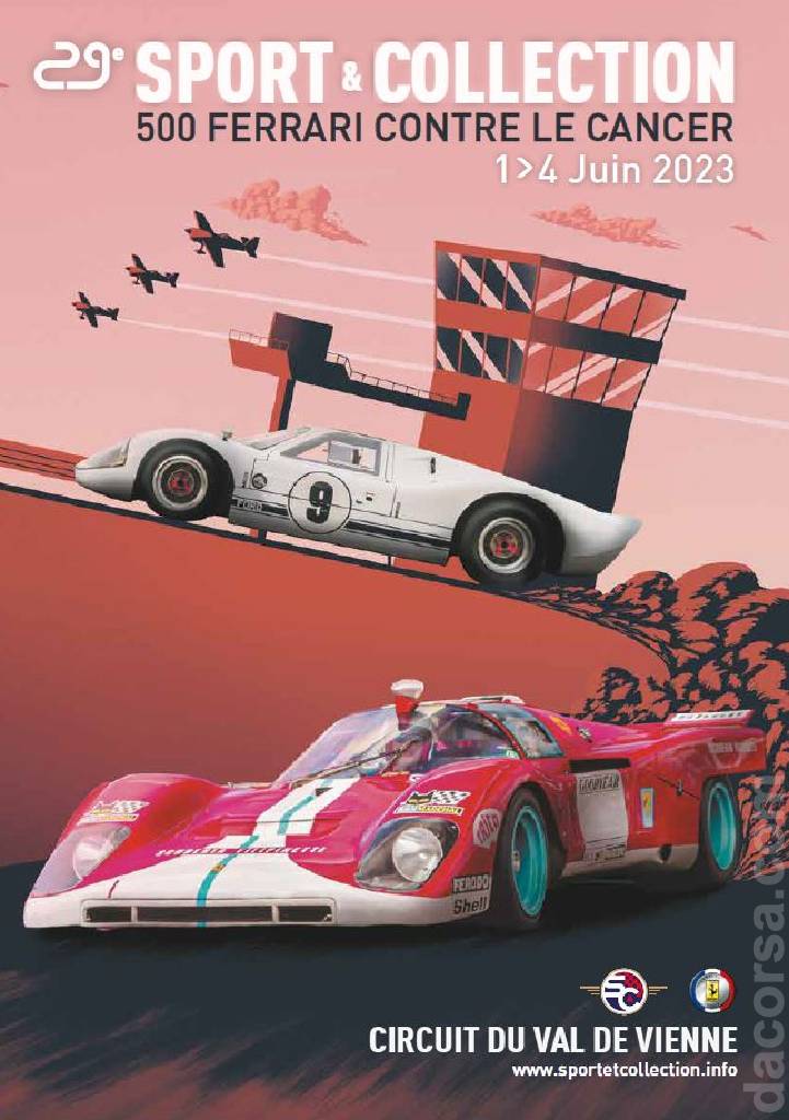 Event Poster for 29&egrave;me Sport et Collection - 500 Ferraris contre le Cancer