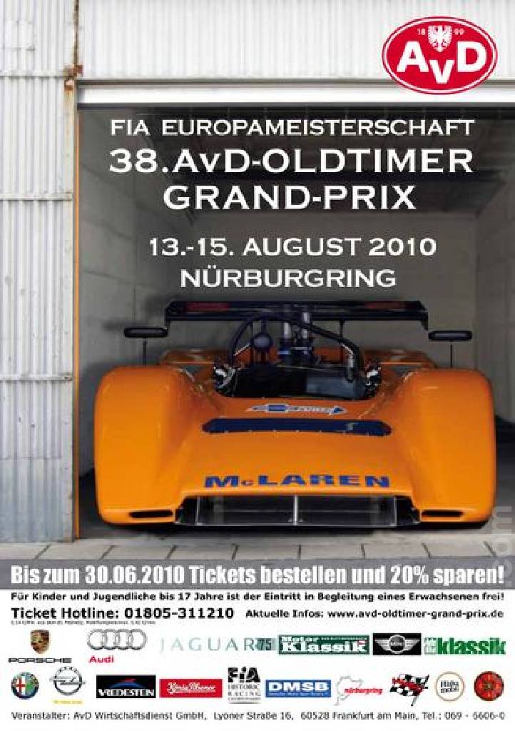 Image representing 38. AvD Oldtimer Grand Prix