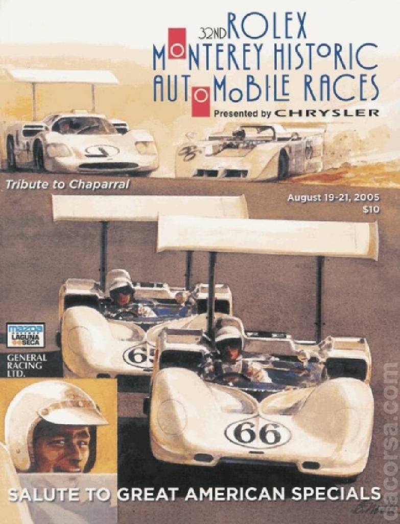 Image representing 32nd Rolex Monterey Historic Automobile Races 2005