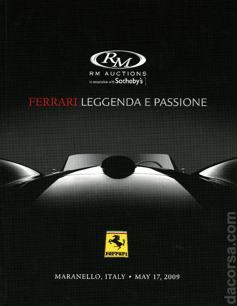 Image representing (FF09) RM Auctions | Ferrari - Leggenda e Passione