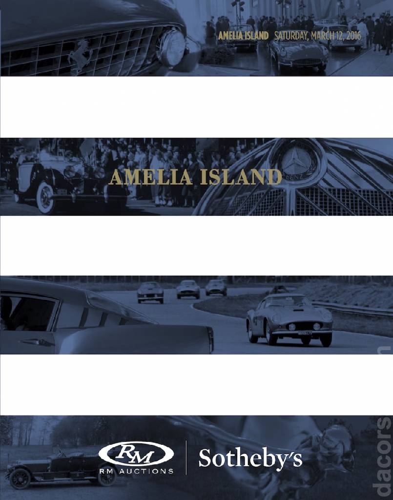 Event Poster for (AM16) RM Sotheby's | Amelia Island Sale