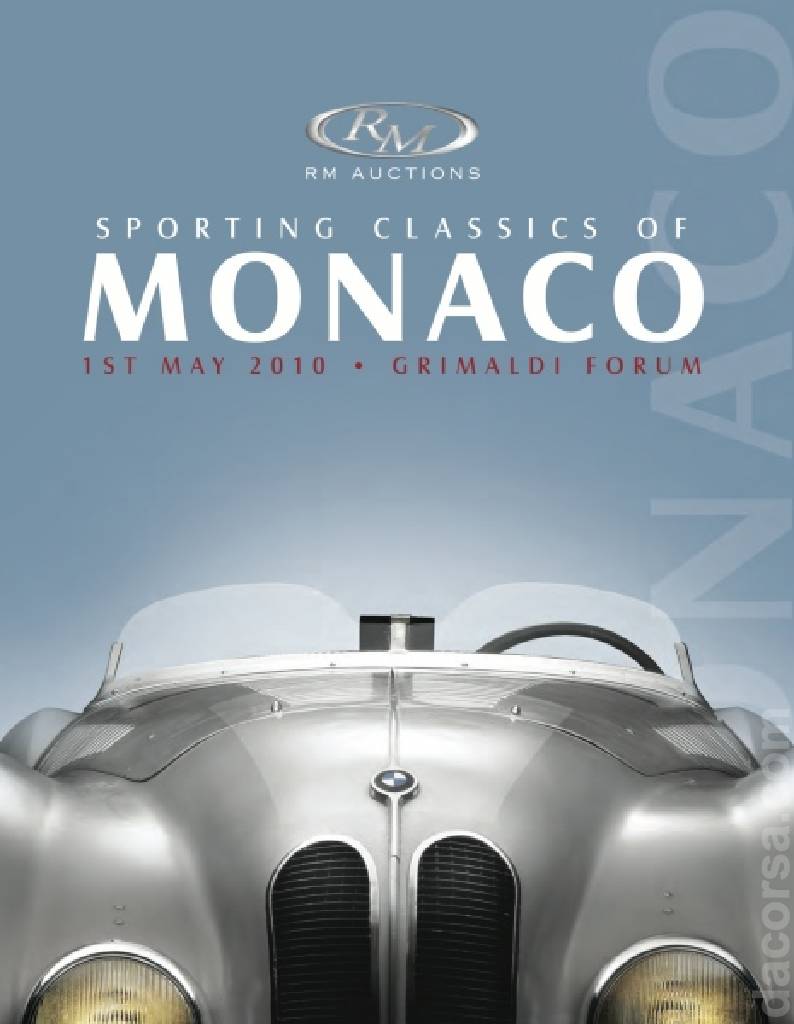 Image representing (MC10) RM Auctions | Sporting Classics of Monaco