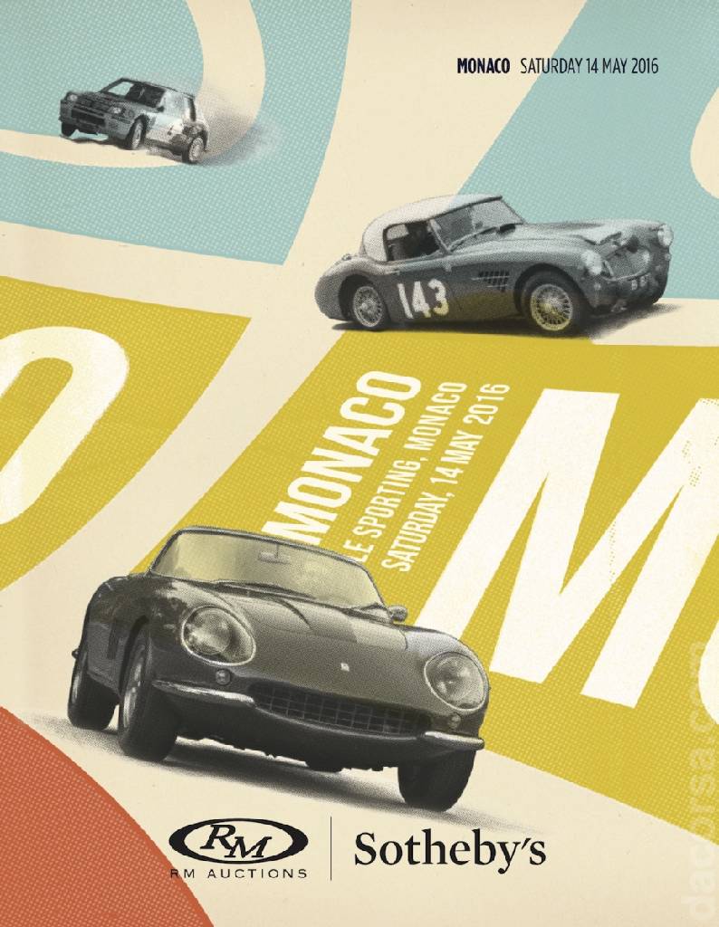 Event Poster for (MC16) RM Sotheby's | Monaco Sale