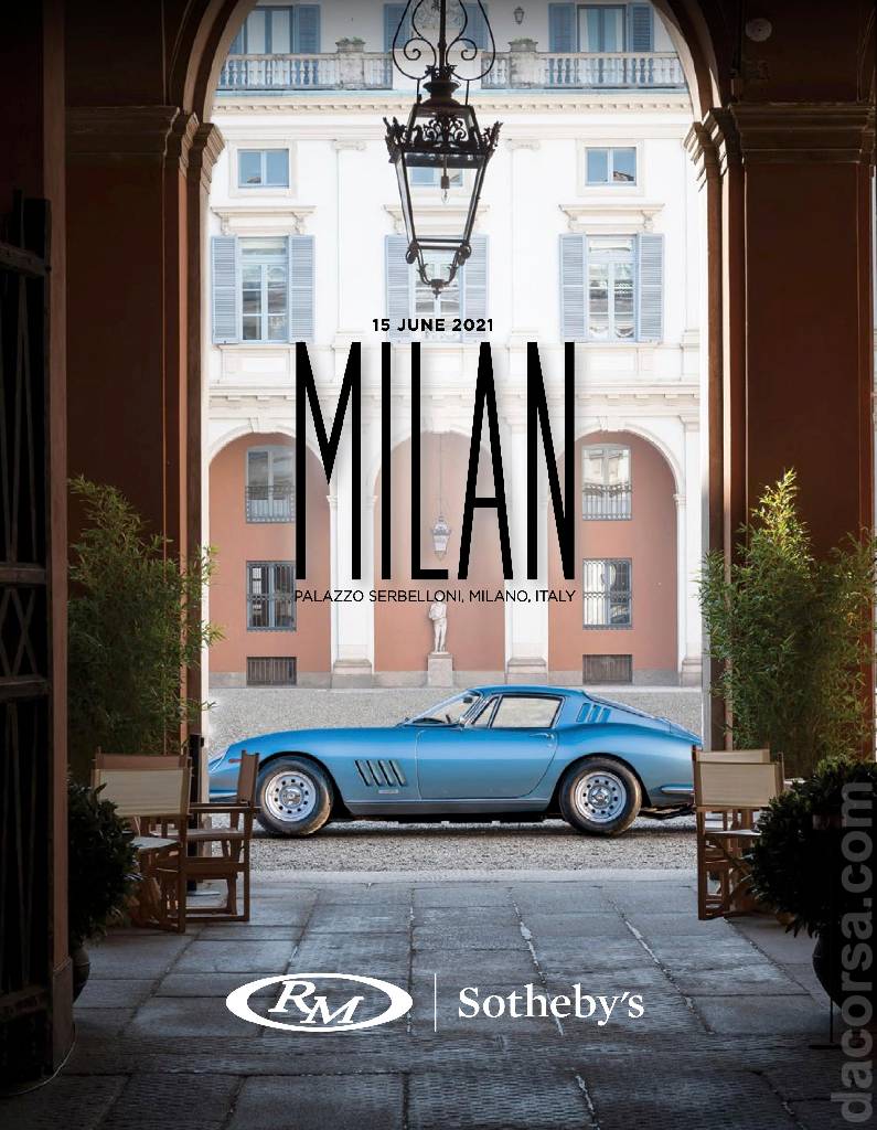 Event Poster for (MI21) RM Sotheby's | Milan Sale