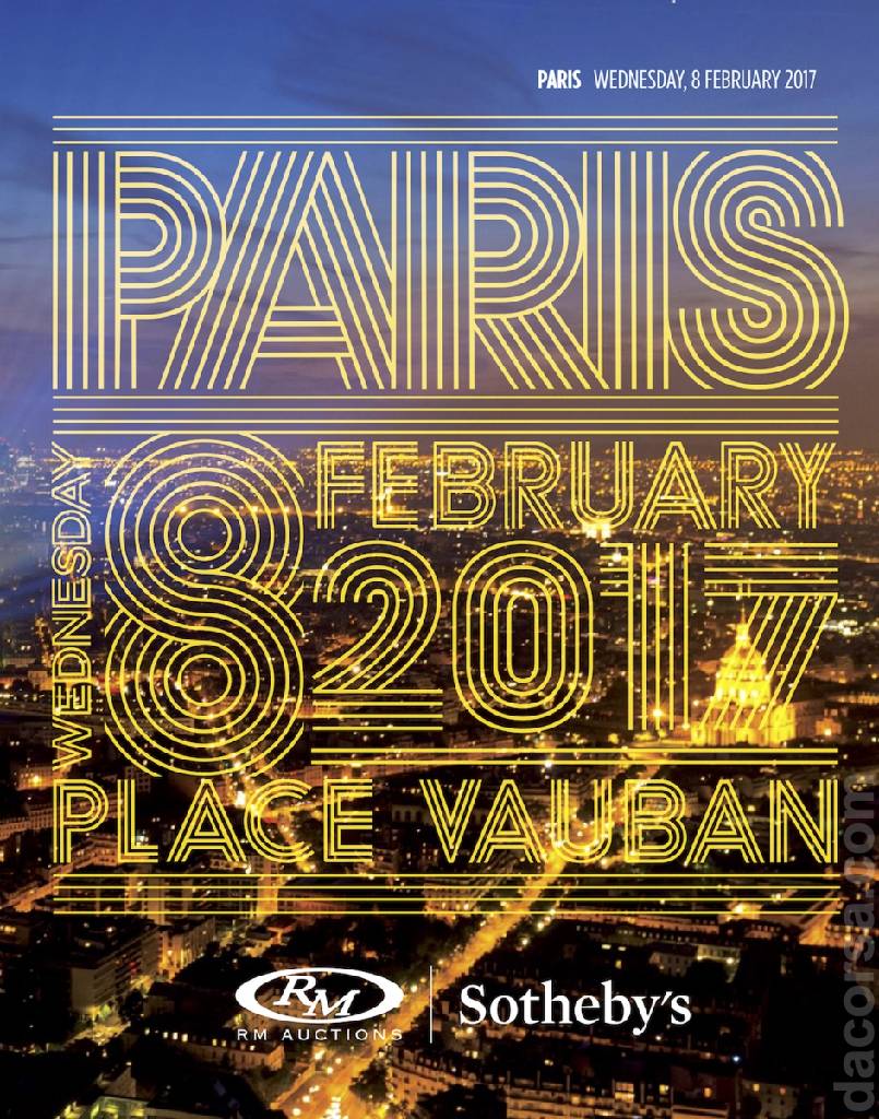 Event Poster for (PA17) RM Sotheby's Paris Sale