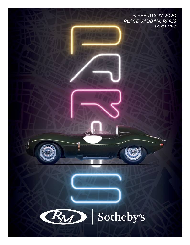 Event Poster for (PA20) RM Sotheby's Paris Sale