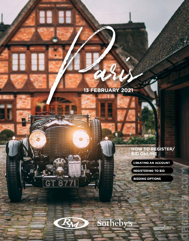 Event Poster for (PA21) RM Sotheby's Paris Sale