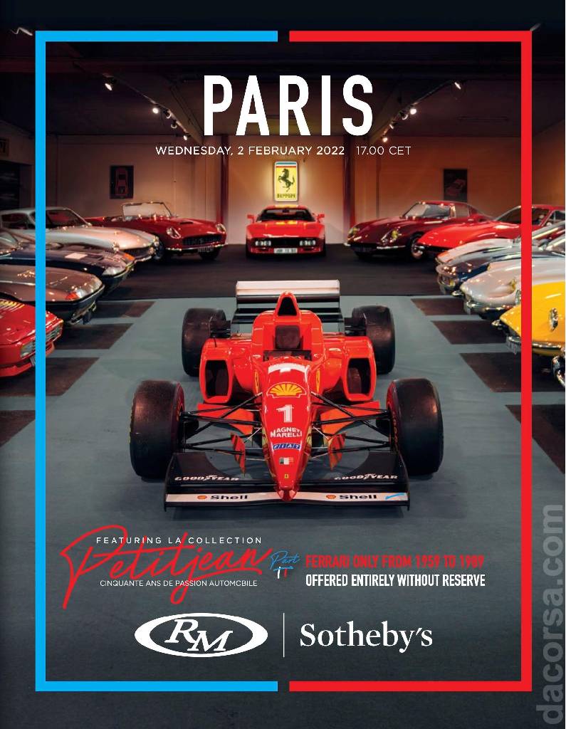 Event Poster for (PA22) RM Sotheby's Paris Sale