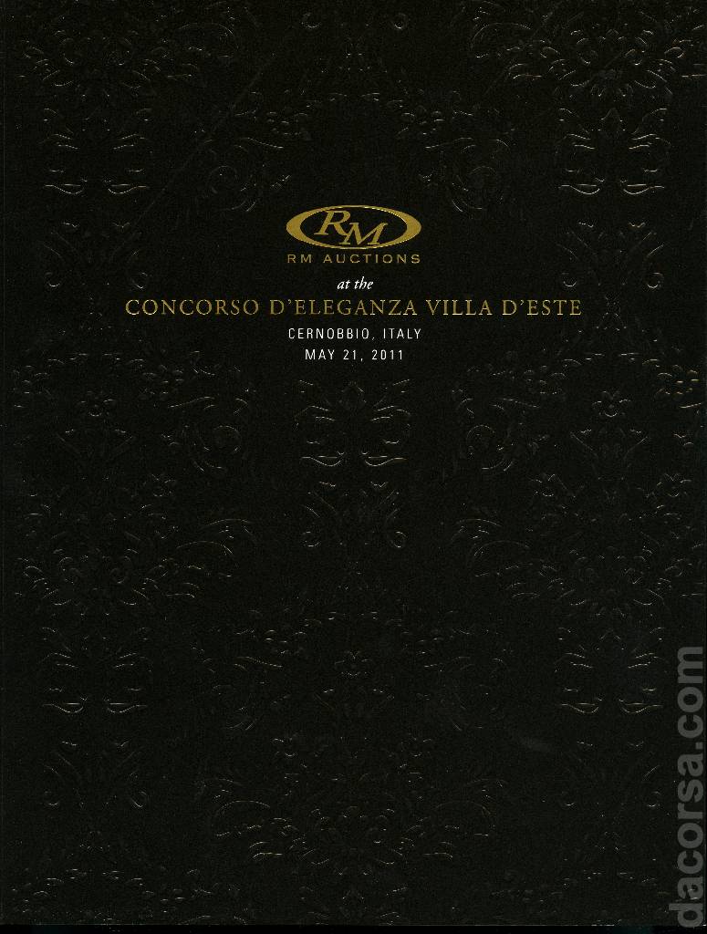 (VE11) RM Auctions | Concorso d’Eleganza Villa d’Este Image representing (VE11) RM Auctions | Concorso d’Eleganza Villa d’Este