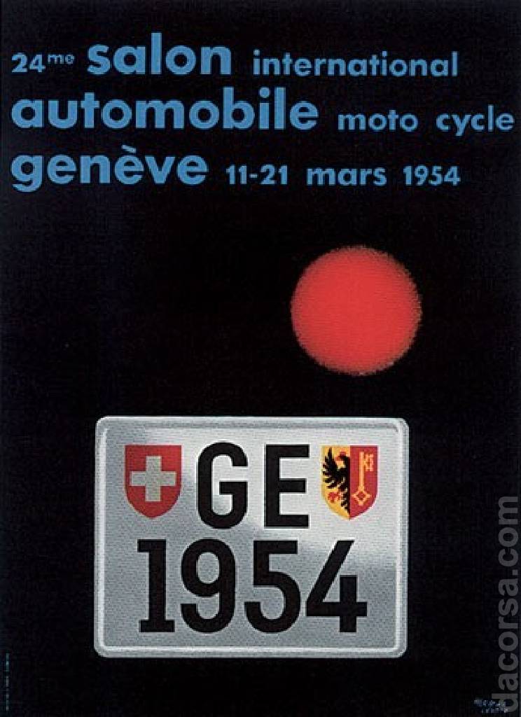 Event Poster for 24. Salon International Automobile