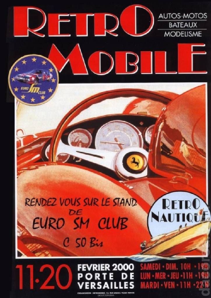 Event Poster for 25. R&eacute;tromobile