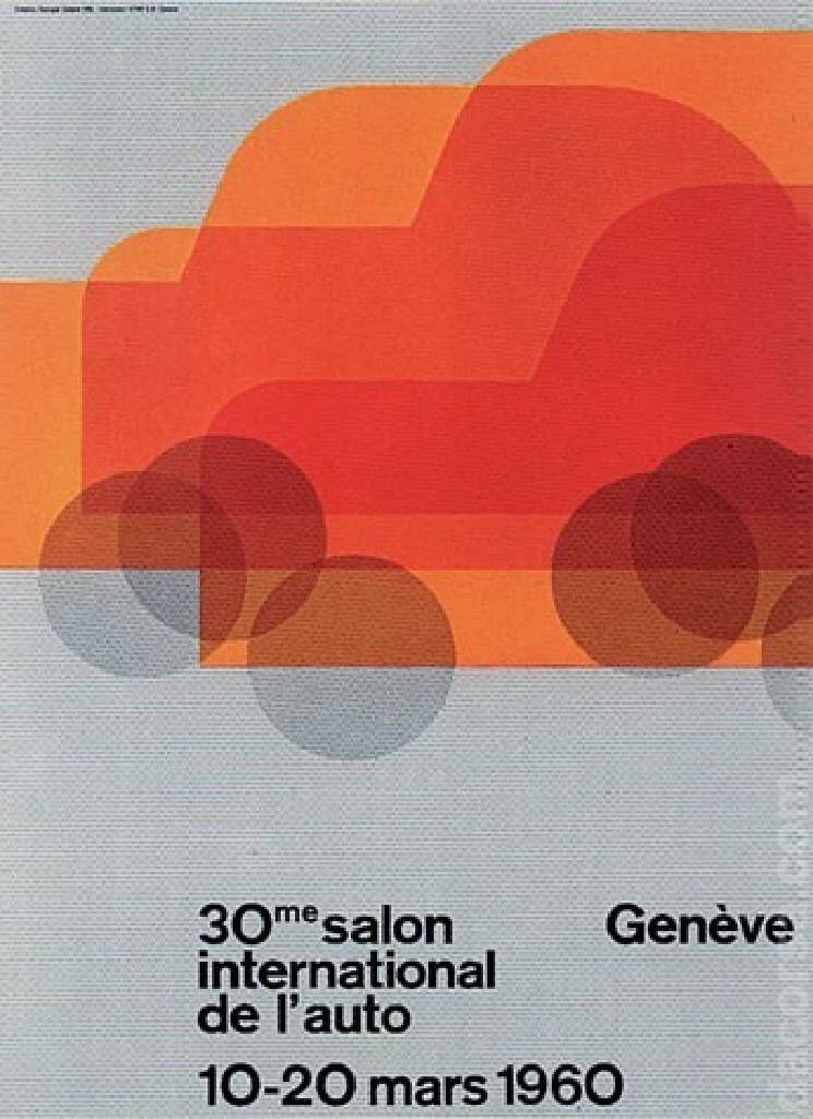 Event Poster for 30. Salon International de l'auto