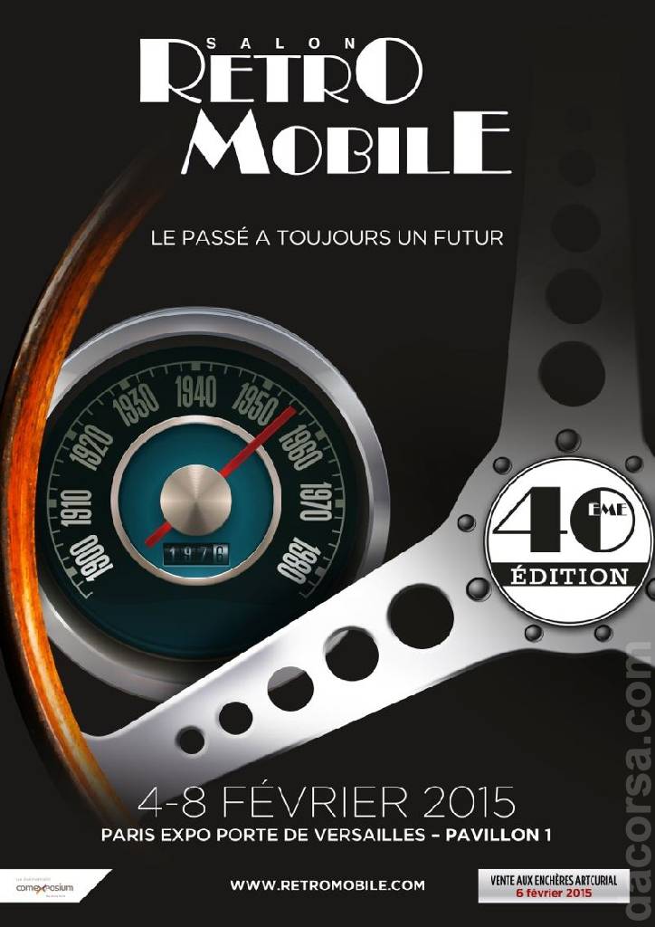 Event Poster for 40. R&eacute;tromobile