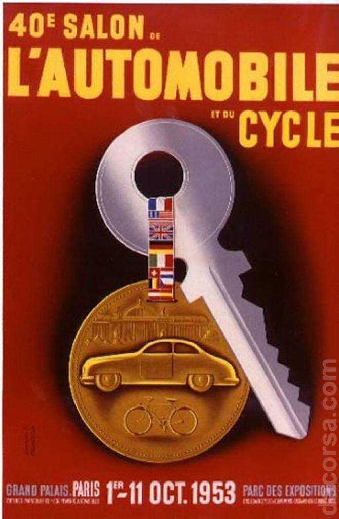 Event Poster for 40. Salon de l'automobile de Paris