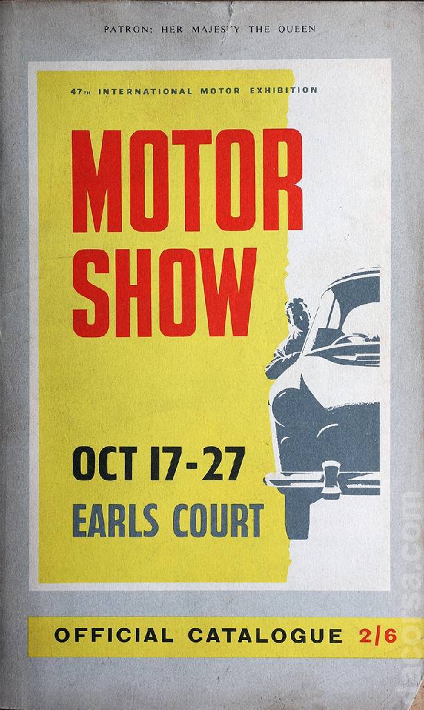 Event Poster for 47. British International Motor Exhibition